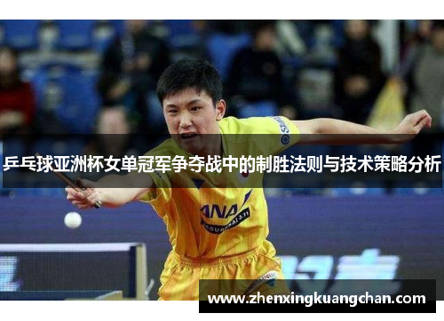 乒乓球亚洲杯女单冠军争夺战中的制胜法则与技术策略分析