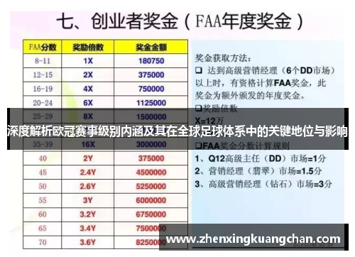 深度解析欧冠赛事级别内涵及其在全球足球体系中的关键地位与影响