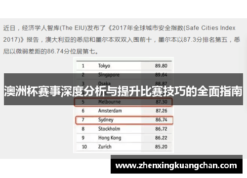 澳洲杯赛事深度分析与提升比赛技巧的全面指南